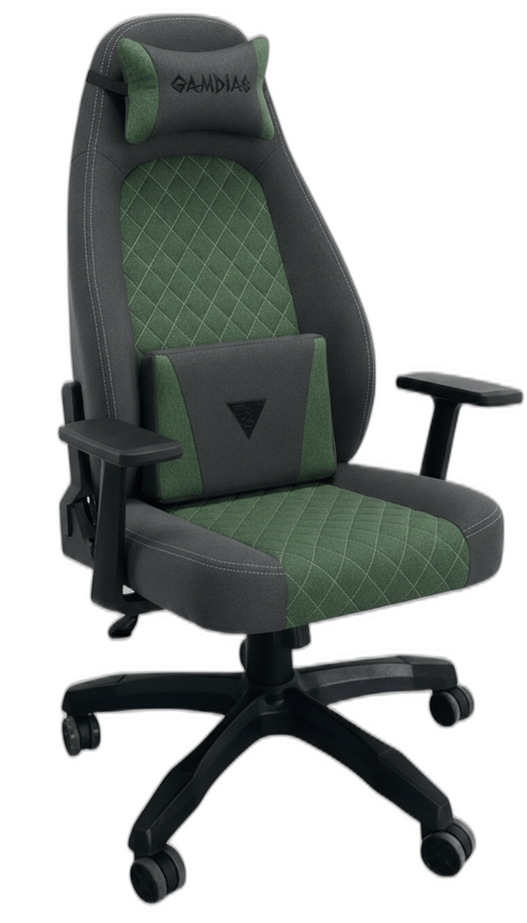 Gaming stolica Gamdias Zelus E4 Weave siva-zelena